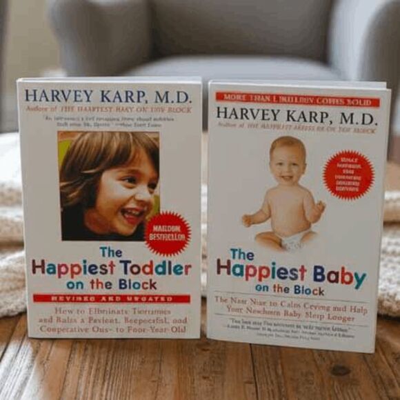 The Happiest Toddler and Baby on the Block Book Set by Harvey Karp - Picture 1 of 6